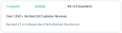Trustpilot 4.8 Rating